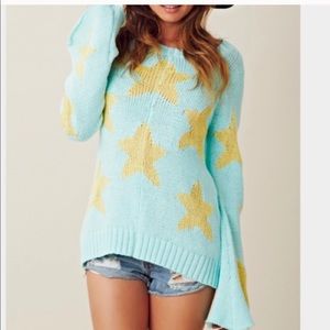 Wildfox Star Sweater, Size XS